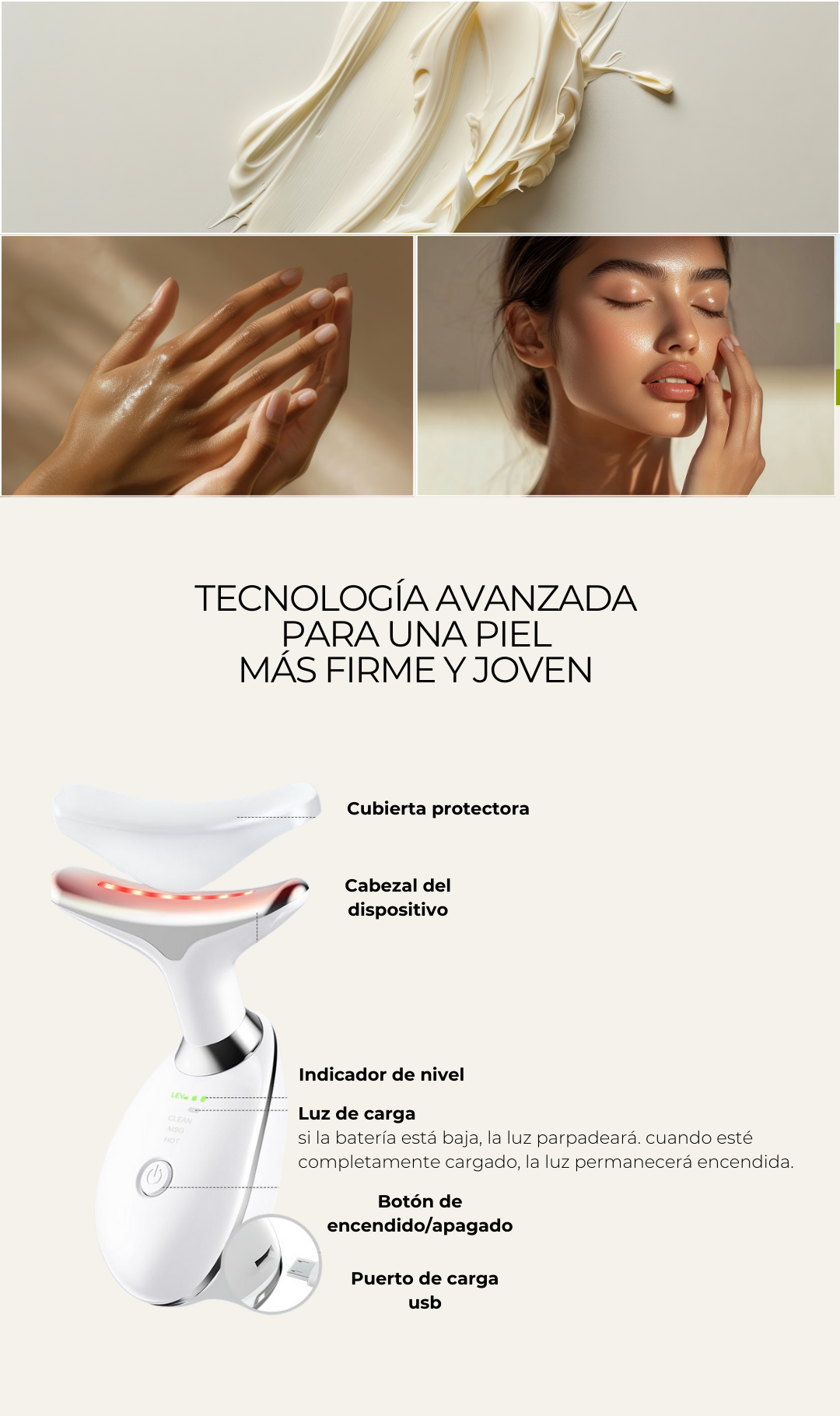 Dispositivo Facial 5 en 1